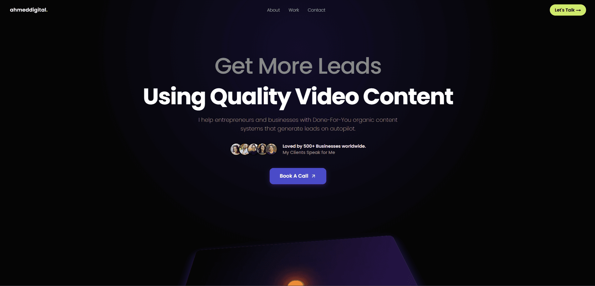Cut and Frame website screenshot