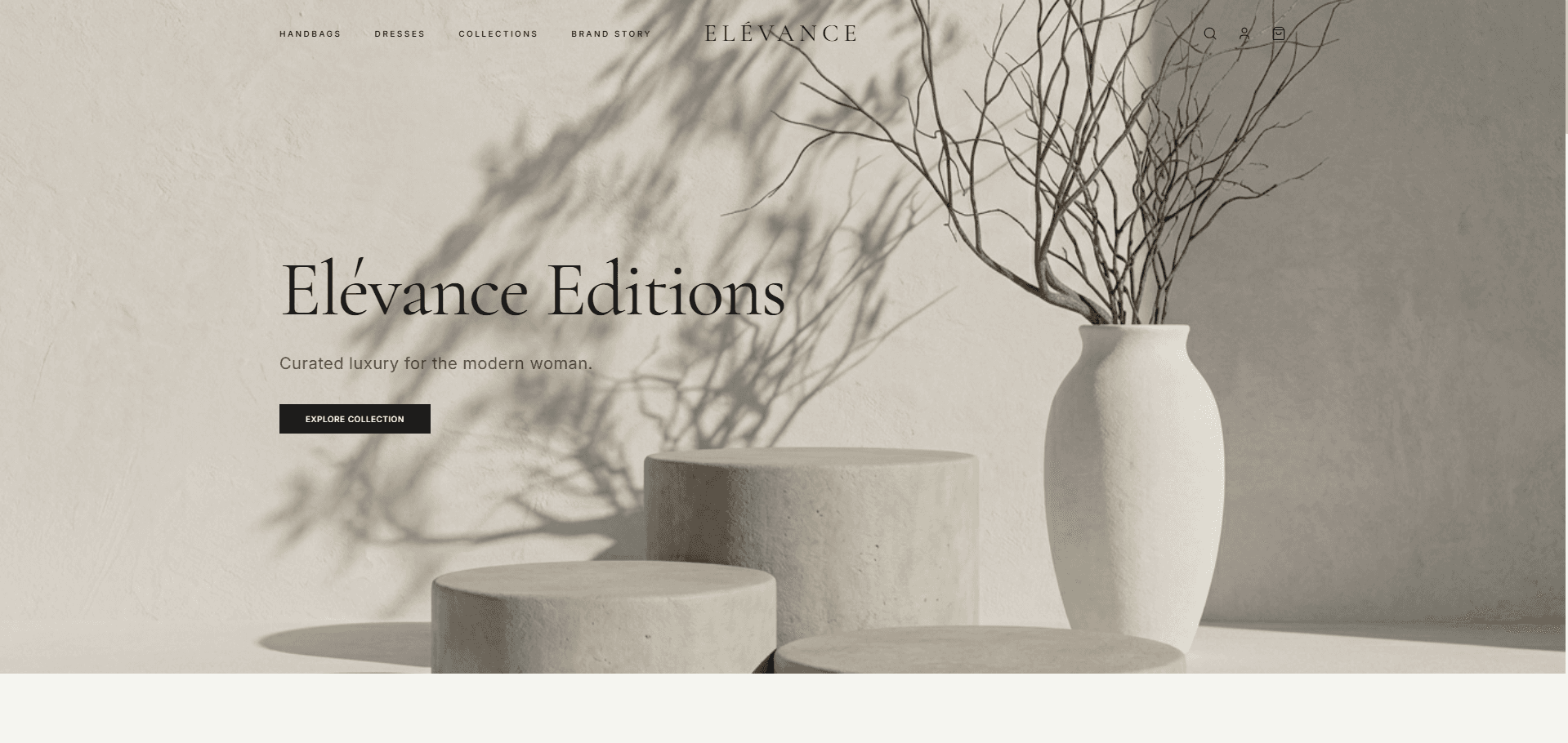 Linen and Loft commerce dashboard screenshot